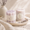 Lavender Pillar Set